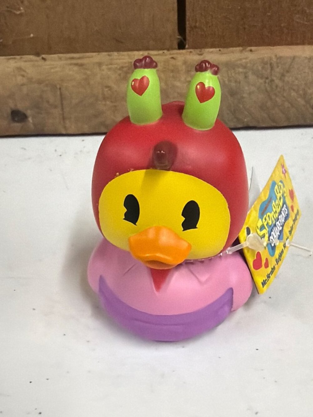 SpongeBob SquarePants Mr. Krabs Rubber Duck Bath Toy With Tag